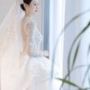 Vintage Long Sleeve Gown