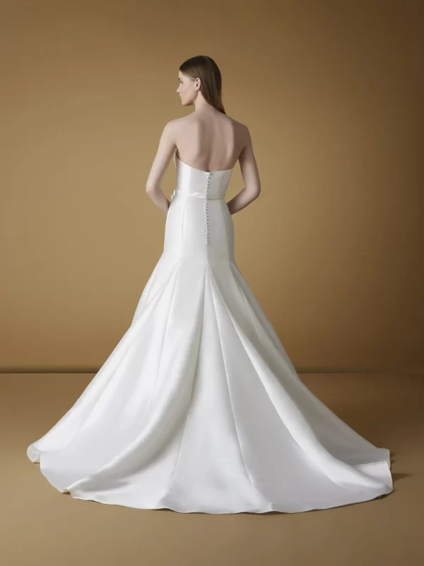 Sweetheart Mermaid Mikado Wedding Dress