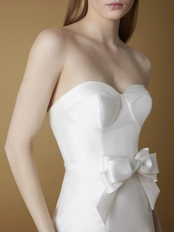 Sweetheart Mermaid Mikado Wedding Dress
