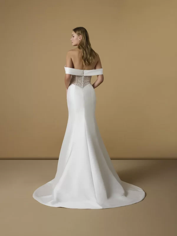 Sweetheart Mikado Mermaid Wedding Dress