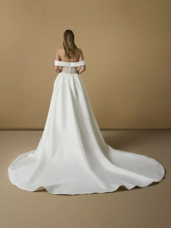 Sweetheart Mikado Mermaid Wedding Dress